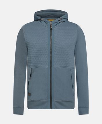 Hooded sweat jacket
