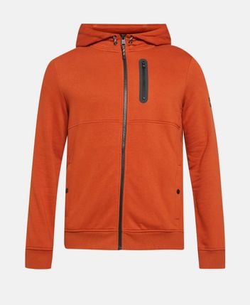 Hooded sweat jacket