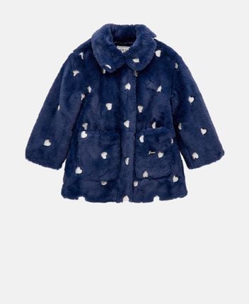 Faux fur jacket