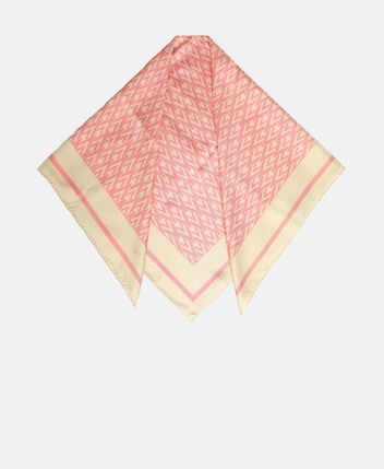Silk square scarf Toute La V