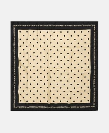 Silk square scarf Chez