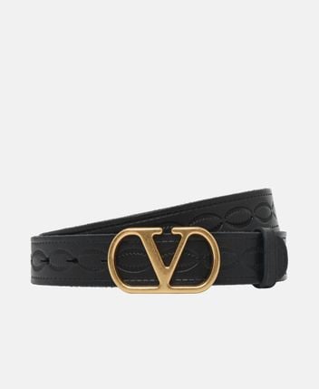 Leather belt