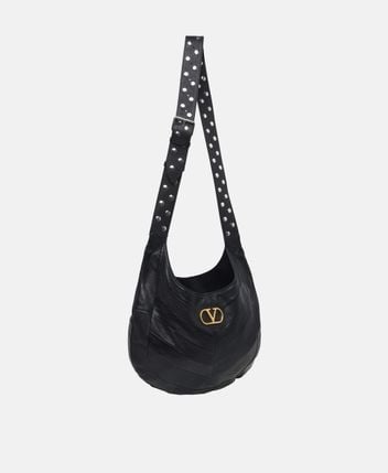 Leather shoulder bag