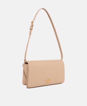 Leather shoulder bag Vlogo Signature