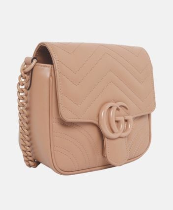 Leather shoulder bag Marmont