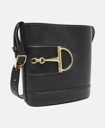 Leather bucketbag