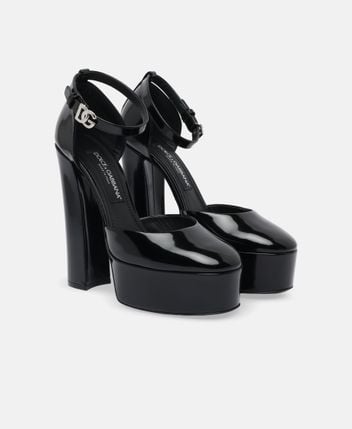 Ankle strap pump