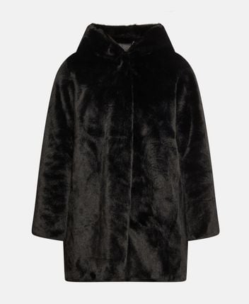 Faux fur jacket