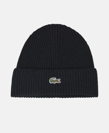 Wool-blend beanie