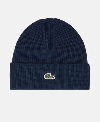 Wool-blend beanie