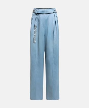 Linen-blend trousers Lunar