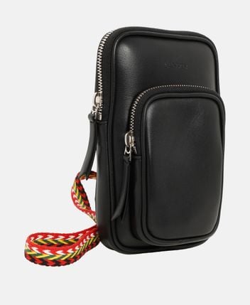 Leather mobile phone bag