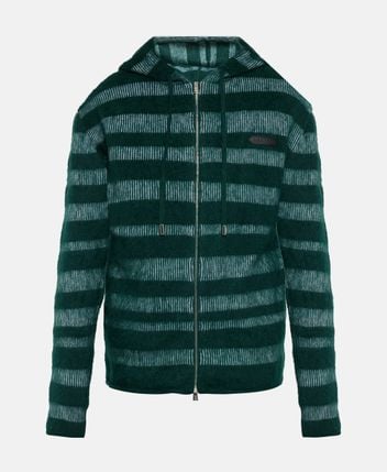 Hooded cardigan