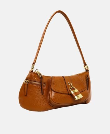 Leather shoulder bag The 99