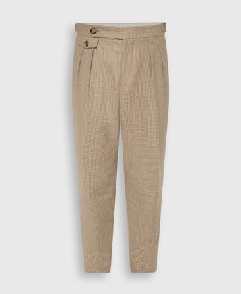 Cashmere-blend trousers