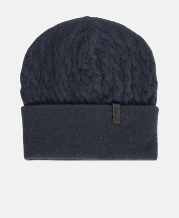 Wool-blend beanie