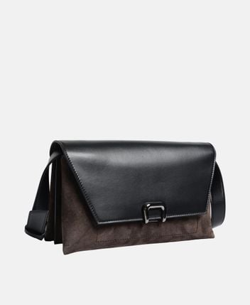 Leather cross body bag