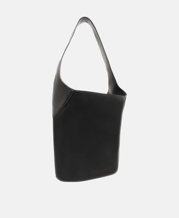 Leather shoulder bag