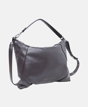 Leather shoulder bag