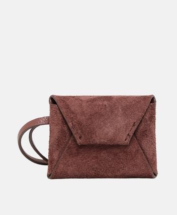 Leather bag charm