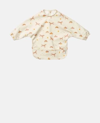 Bibs with sleeves