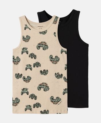Undershirts, pack of 2