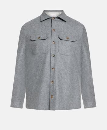 Wool overshirt