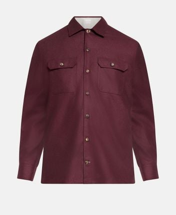 Wool overshirt