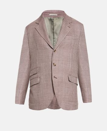 Wool-blend suit jacket