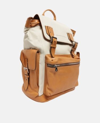 Leather backpack Tzire