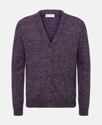 Wool-blend cardigan