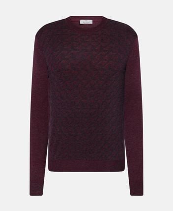 Wool-blend pullover
