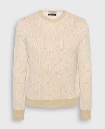 Wool-blend pullover