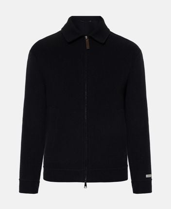 Wool-blend jacket