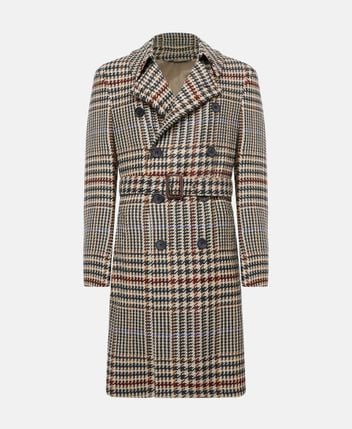 Wool trench coat