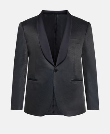 Wool-blend blazer