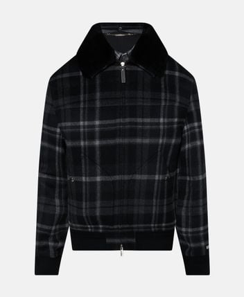 Wool-blend jacket