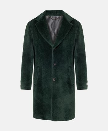 Wool-blend coat Kei