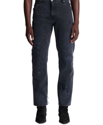 Straight leg jeans