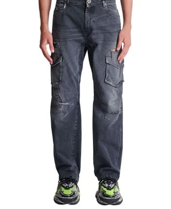 Straight leg jeans