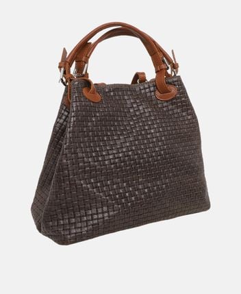 Leather handbag Fosdinovo