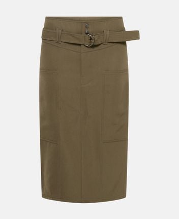 Wool skirt