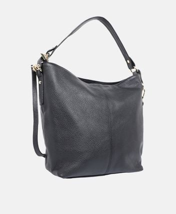 Leather handbag Carrara
