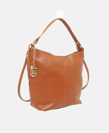 Leather handbag Carrara