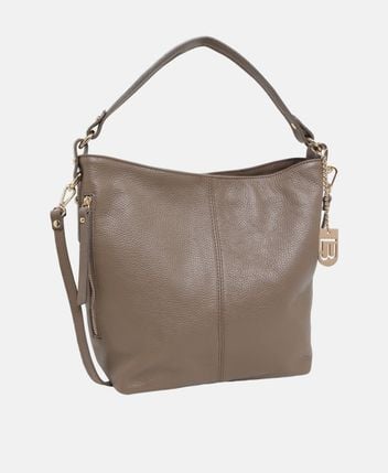 Leather shoulder bag Carrara