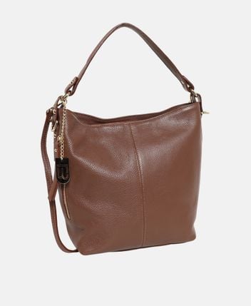 Leather shoulder bag Carrara