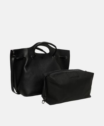 Leather shopper Vigevano