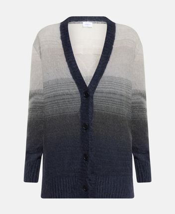 Wool-blend cardigan