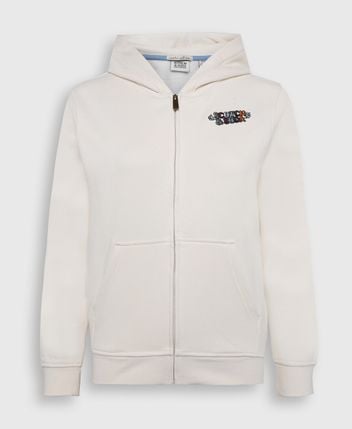 Hooded sweat jacket