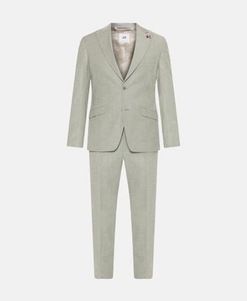 Wool-blend suit